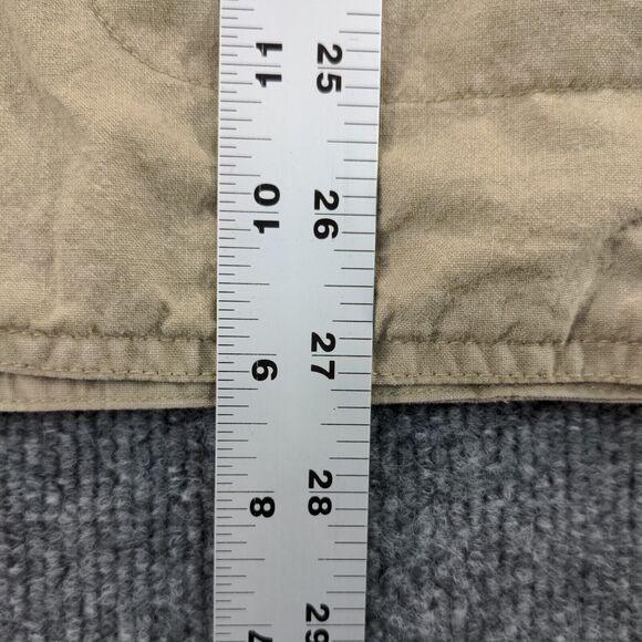 Banana Republic VTG 80s Full Zip Military Vest Jacket Mens Large Cotton Tactical - Picture 11 of 12